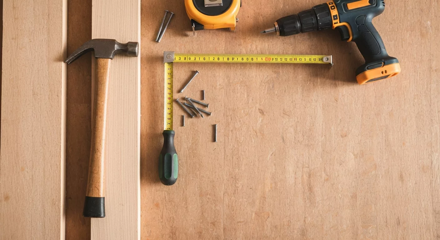 Outils de bricolage pour petits travaux a domicile