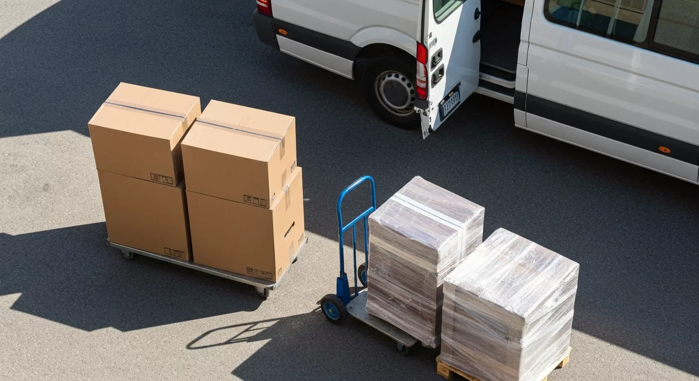Aide au transport et demenagement leger avec cartons