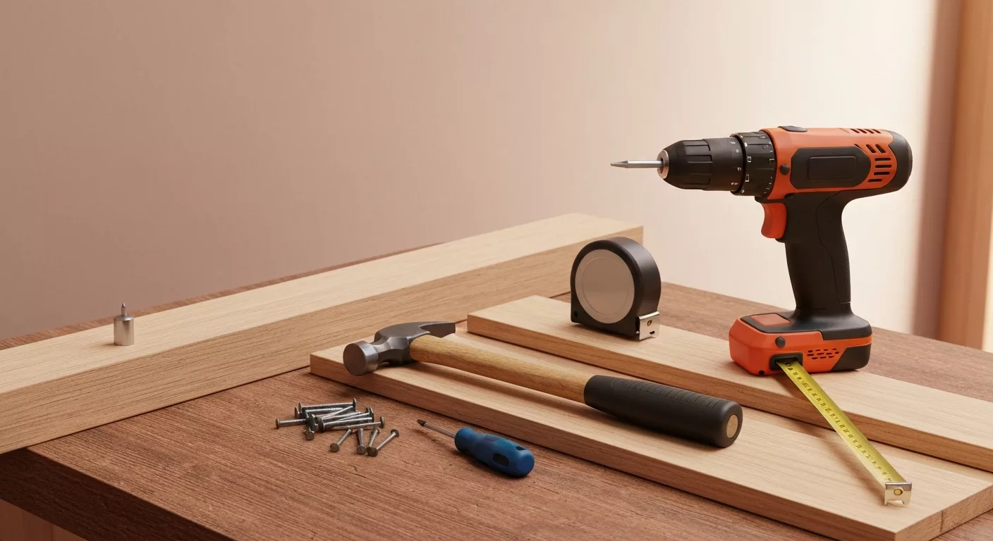 Herramientas de bricolaje para pequenos trabajos en casa
